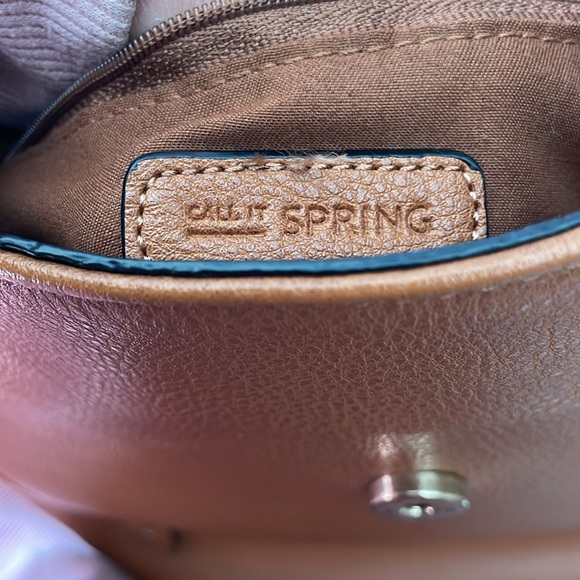 Cute tan brown mini backpack purse from Spring - Picture 3 of 6